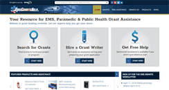 Desktop Screenshot of emsgrantshelp.com